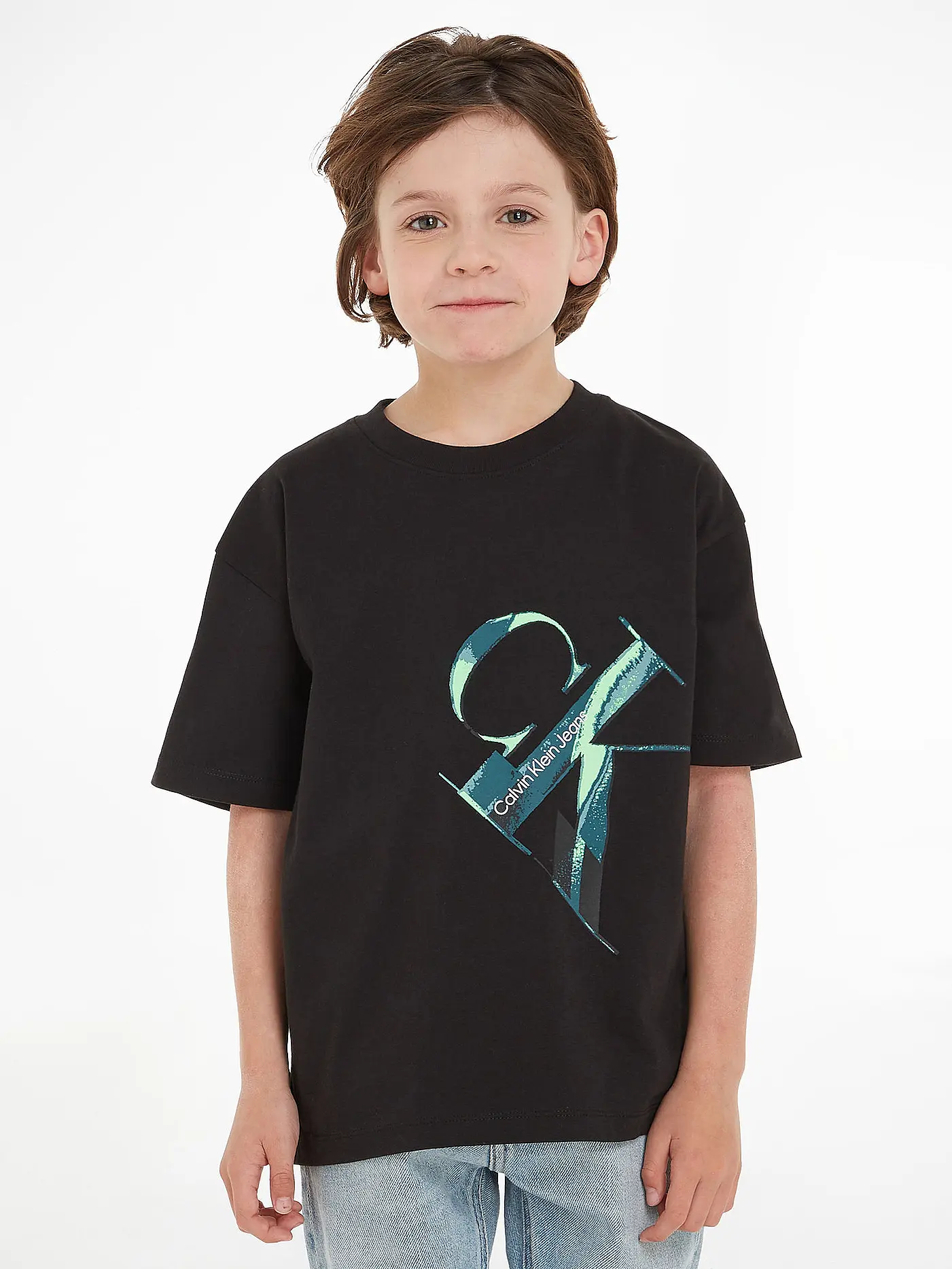 CALVIN KLEIN JEANS | Jungen T-Shirt | schwarz